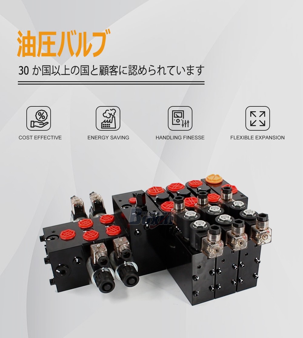 Multi-spool Electro-hydraulic Directional Control Valve DCV100E DCV58